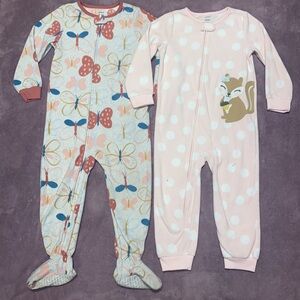 🔥 4/20! Carters footie pjs. Size 4T.